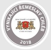 Penino-itn kmnov kvasov chlb pekrny AVOS ocenn Svazem peka jako Vynikajc emesln chlb 2018